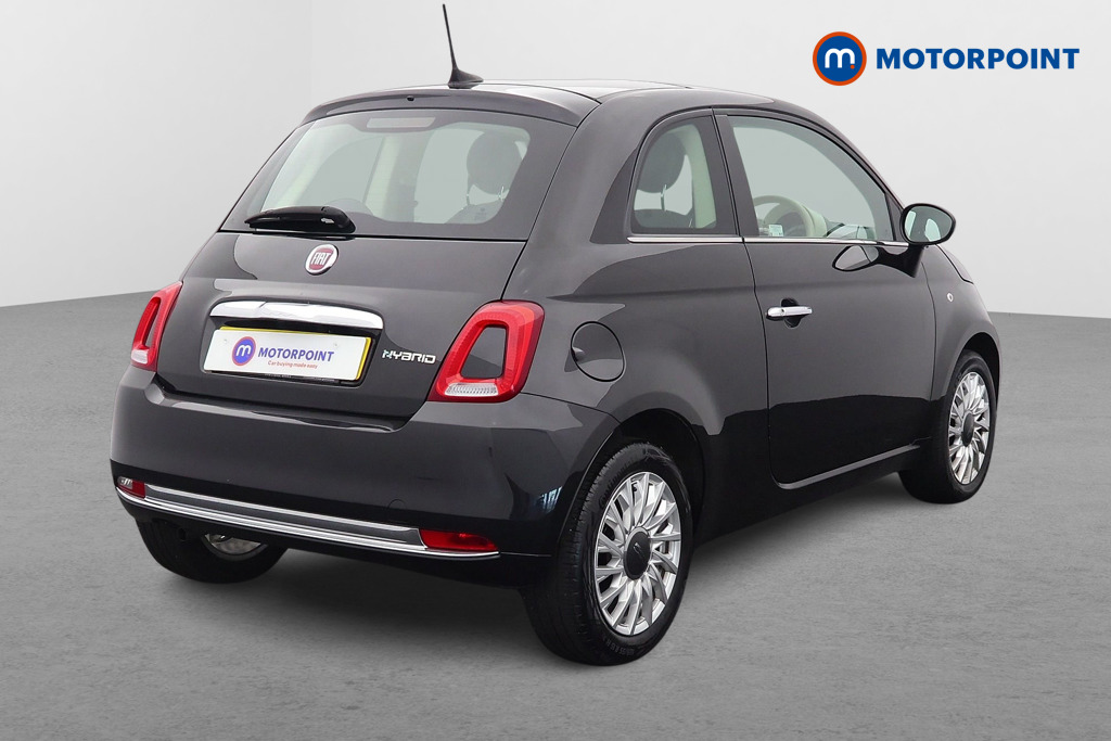 Fiat 500 1.0 Mild Hybrid 3Dr Manual Petrol-Electric Hybrid Hatchback - Stock Number (1552590) - Drivers side rear corner