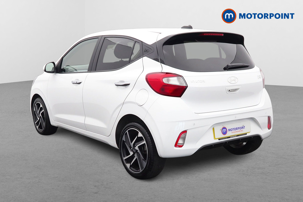 Hyundai I10 Premium Automatic Petrol Hatchback - Stock Number (1553685) - Passenger side rear corner
