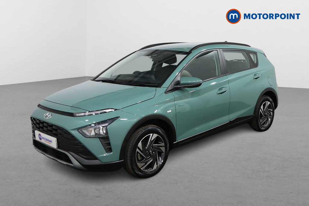 Hyundai Bayon Se Connect Manual Petrol-Electric Hybrid SUV - Stock Number (1554059) - Passenger side front corner