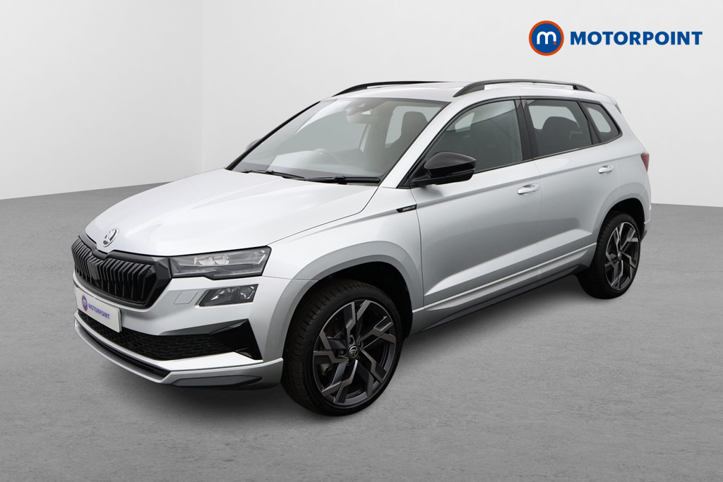 Skoda Karoq Sportline Automatic Petrol SUV - Stock Number (1554672) - Passenger side front corner