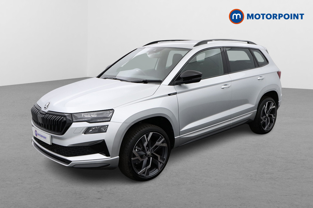 Skoda Karoq Sportline Automatic Petrol SUV - Stock Number (1554675) - Passenger side front corner