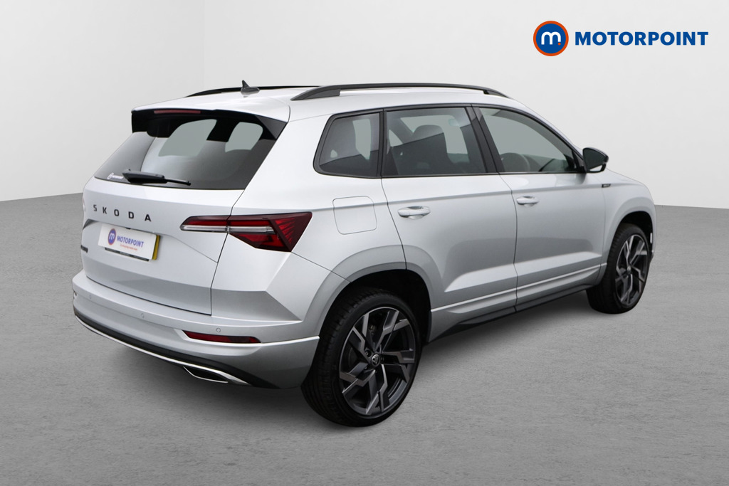 Skoda Karoq Sportline Automatic Petrol SUV - Stock Number (1554675) - Drivers side rear corner