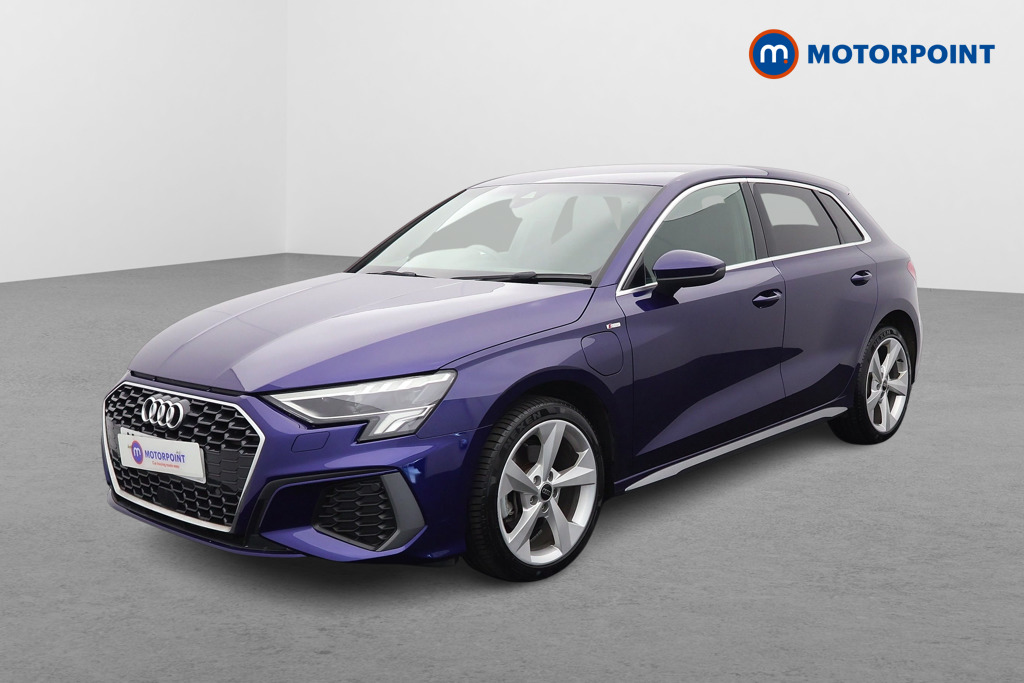 Audi A3 S Line Automatic Petrol Plug-In Hybrid Hatchback - Stock Number (1541088) - Passenger side front corner