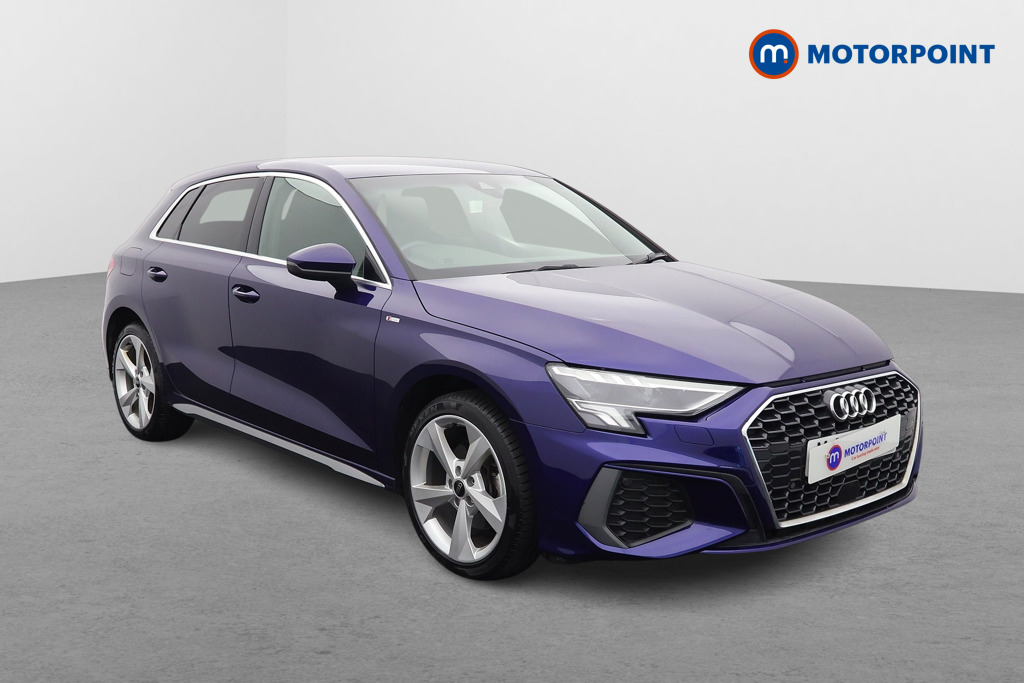 Audi A3 S Line Automatic Petrol Plug-In Hybrid Hatchback - Stock Number (1541088) - Drivers side front corner