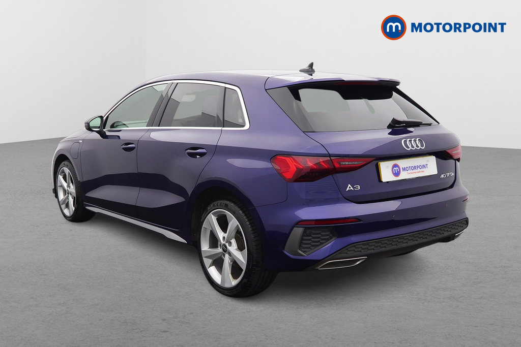 Audi A3 S Line Automatic Petrol Plug-In Hybrid Hatchback - Stock Number (1541088) - Passenger side rear corner