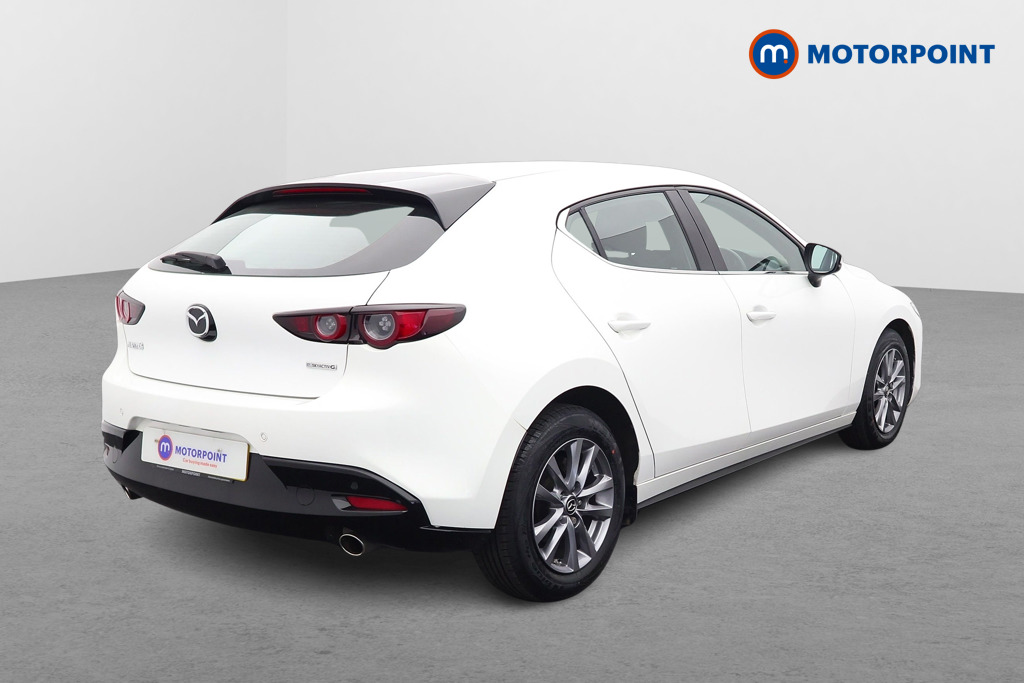 Mazda 3 Se-L Manual Petrol-Electric Hybrid Hatchback - Stock Number (1541244) - Drivers side rear corner