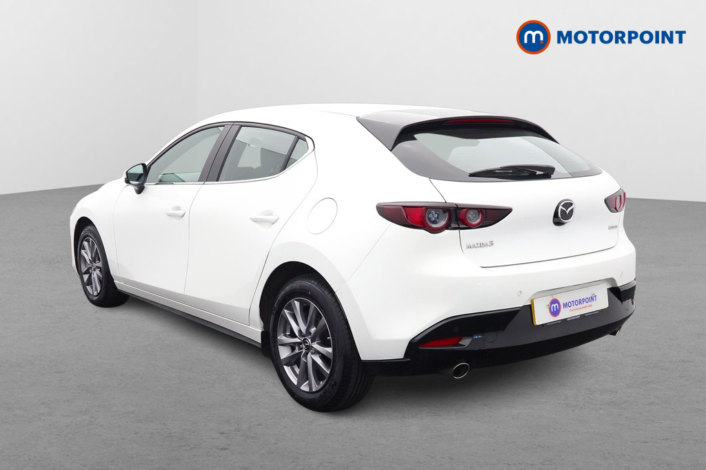 Mazda 3 Se-L Manual Petrol-Electric Hybrid Hatchback - Stock Number (1541244) - Passenger side rear corner