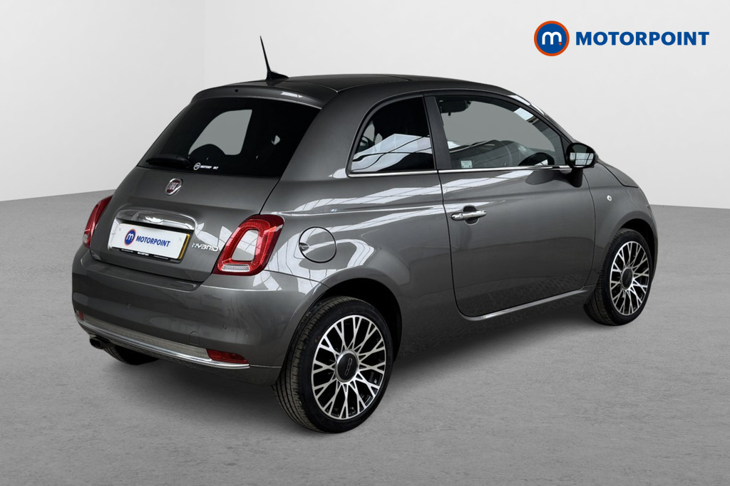 Fiat 500 1.0 Mild Hybrid 3Dr Manual Petrol-Electric Hybrid Hatchback - Stock Number (1541862) - Drivers side rear corner
