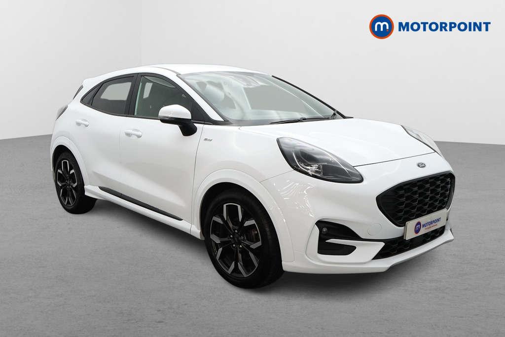 Ford Puma St-Line X Manual Petrol-Electric Hybrid SUV - Stock Number (1543518) - Drivers side front corner