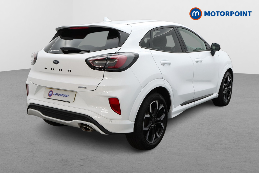 Ford Puma St-Line X Manual Petrol-Electric Hybrid SUV - Stock Number (1543518) - Drivers side rear corner
