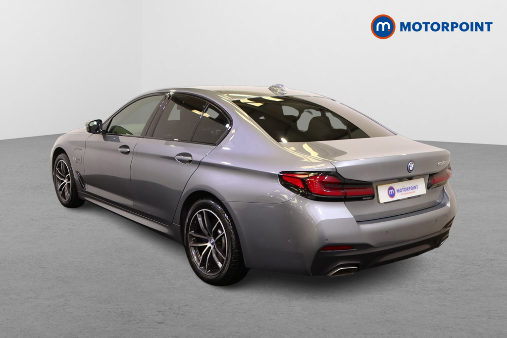 BMW 5 Series M Sport Automatic Petrol Plug-In Hybrid Saloon - Stock Number (1543681) - Passenger side rear corner