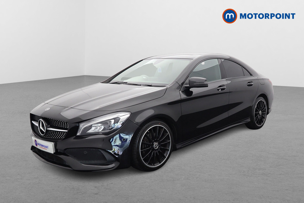 Mercedes-Benz CLA Amg Line Night Edition Plus Manual Petrol Coupe - Stock Number (1544514) - Passenger side front corner