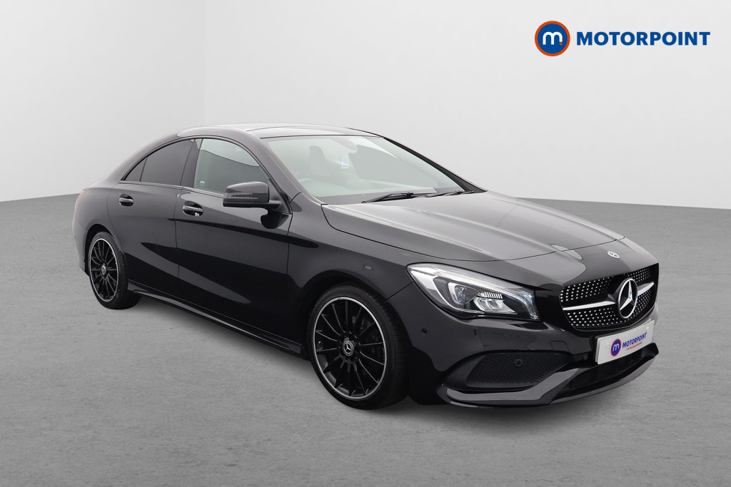 Mercedes-Benz CLA Amg Line Night Edition Plus Manual Petrol Coupe - Stock Number (1544514) - Drivers side front corner