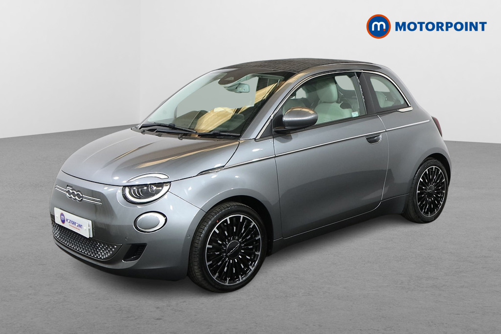 Fiat 500 La Prima Automatic Electric Convertible - Stock Number (1545212) - Passenger side front corner