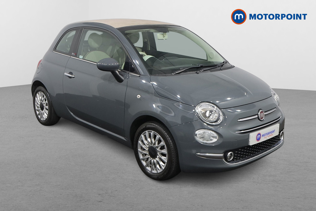 Fiat 500 Lounge Manual Petrol Convertible - Stock Number (1548265) - Drivers side front corner