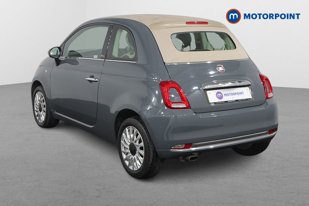 Fiat 500 Lounge Manual Petrol Convertible - Stock Number (1548265) - Passenger side rear corner