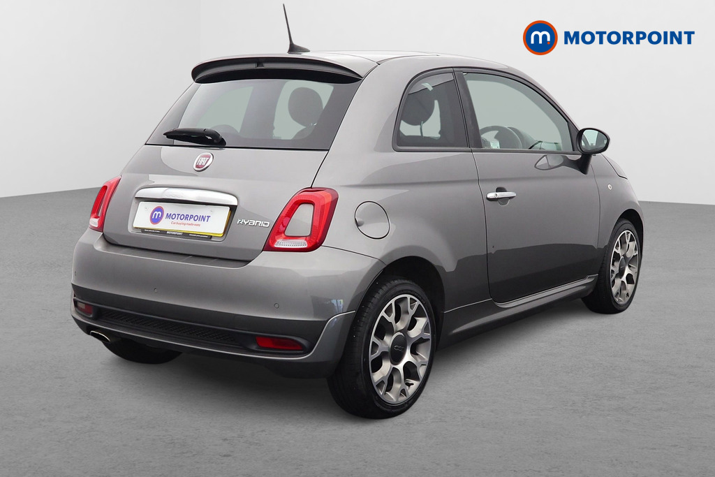 Fiat 500 Rock Star Manual Petrol-Electric Hybrid Hatchback - Stock Number (1549718) - Drivers side rear corner