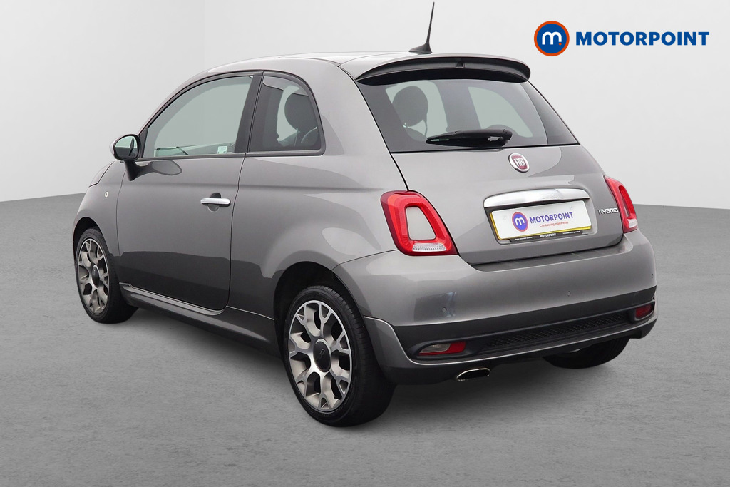 Fiat 500 Rock Star Manual Petrol-Electric Hybrid Hatchback - Stock Number (1549718) - Passenger side rear corner