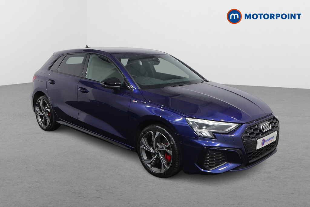 Audi A3 S Line Competition Automatic Petrol Plug-In Hybrid Hatchback - Stock Number (1550543) - Drivers side front corner