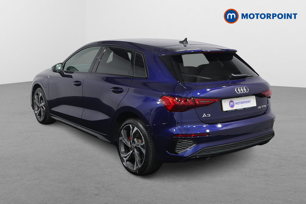 Audi A3 S Line Competition Automatic Petrol Plug-In Hybrid Hatchback - Stock Number (1550543) - Passenger side rear corner