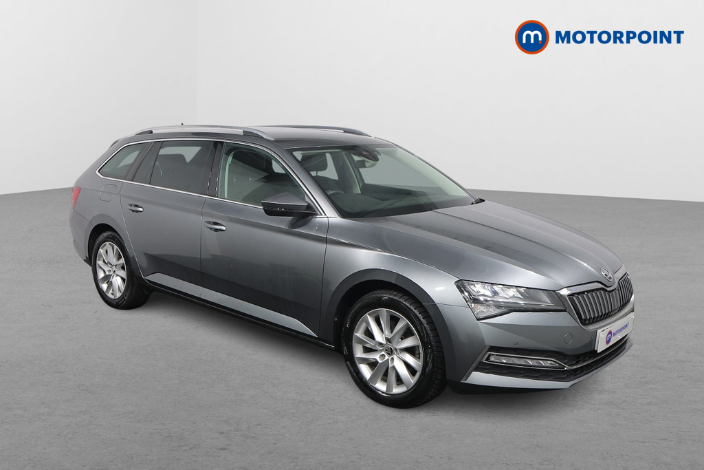 Skoda Superb Se Technology Automatic Petrol Plug-In Hybrid Estate - Stock Number (1550545) - Drivers side front corner