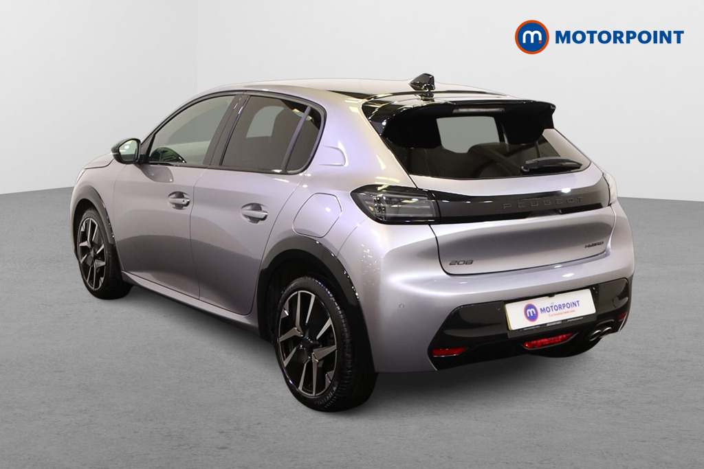 Peugeot 208 GT Automatic Petrol-Electric Hybrid Hatchback - Stock Number (1551119) - Passenger side rear corner