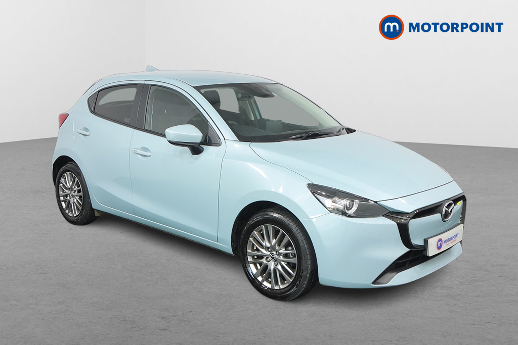 Mazda 2 Exclusive-Line Manual Petrol-Electric Hybrid Hatchback - Stock Number (1551244) - Drivers side front corner