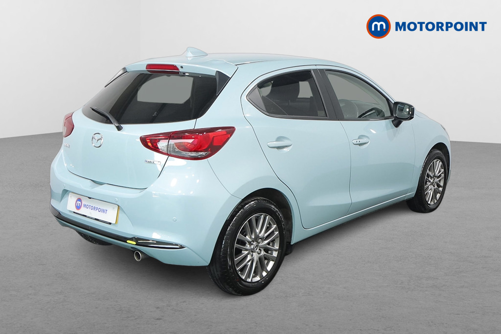 Mazda 2 Exclusive-Line Manual Petrol-Electric Hybrid Hatchback - Stock Number (1551244) - Drivers side rear corner