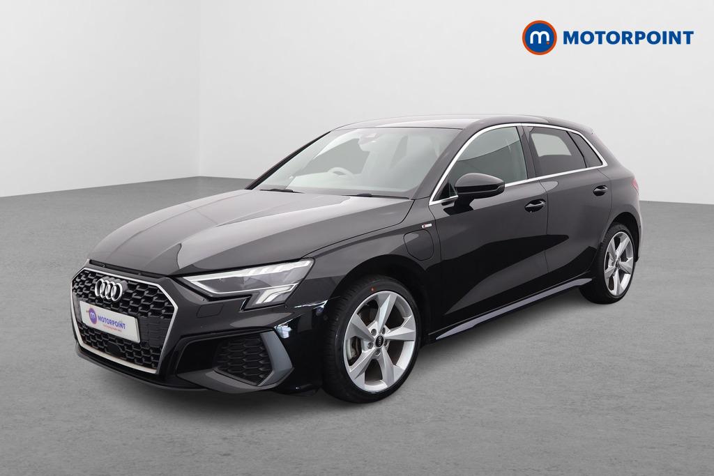 Audi A3 S Line Automatic Petrol Plug-In Hybrid Hatchback - Stock Number (1551287) - Passenger side front corner