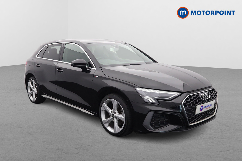 Audi A3 S Line Automatic Petrol Plug-In Hybrid Hatchback - Stock Number (1551287) - Drivers side front corner