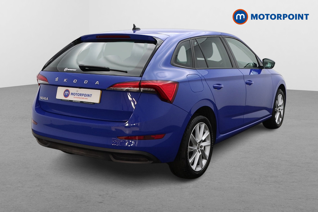 Skoda Scala Se L Manual Petrol Hatchback - Stock Number (1551886) - Drivers side rear corner