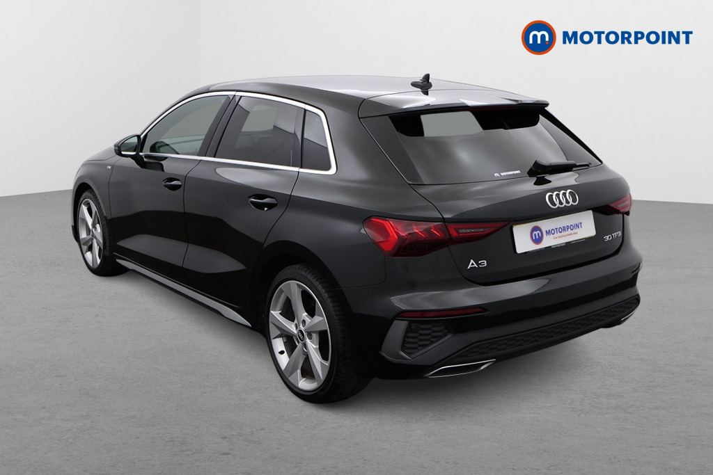 Audi A3 S Line Automatic Petrol Hatchback - Stock Number (1551971) - Passenger side rear corner