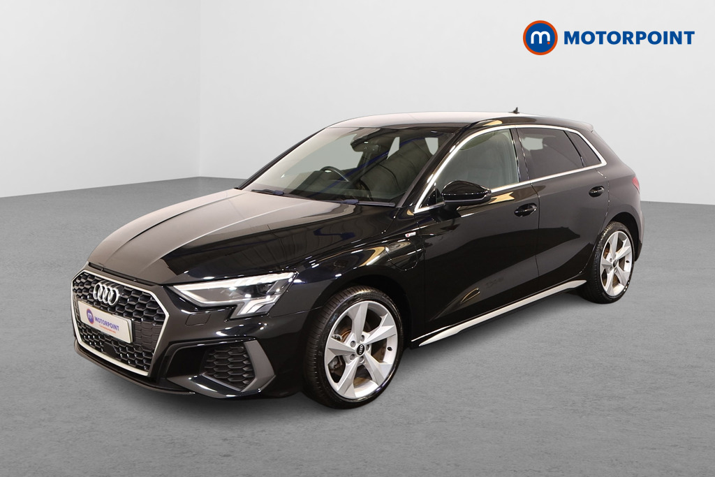 Audi A3 S Line Automatic Petrol Plug-In Hybrid Hatchback - Stock Number (1552359) - Passenger side front corner