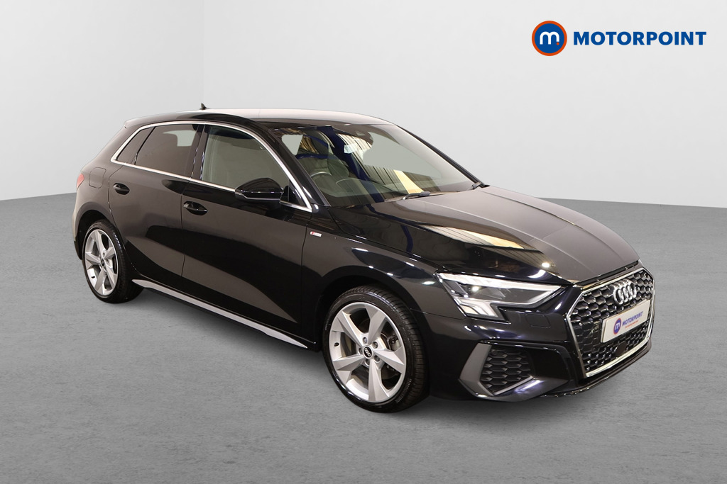 Audi A3 S Line Automatic Petrol Plug-In Hybrid Hatchback - Stock Number (1552359) - Drivers side front corner