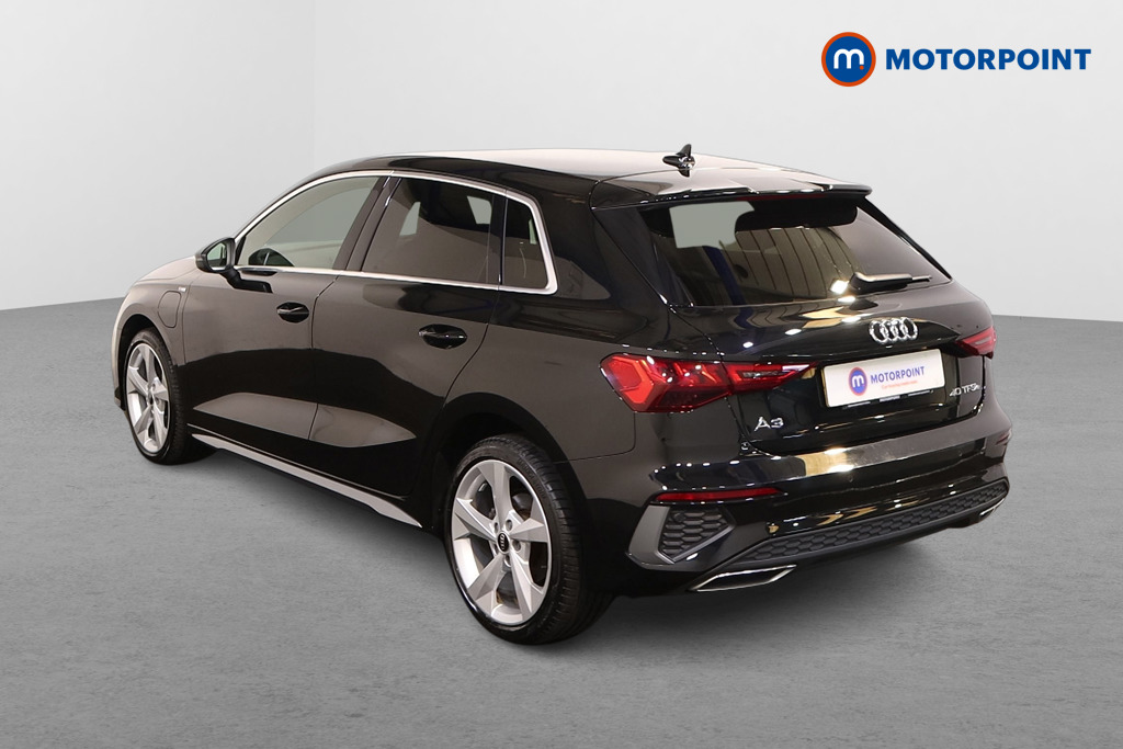 Audi A3 S Line Automatic Petrol Plug-In Hybrid Hatchback - Stock Number (1552359) - Passenger side rear corner