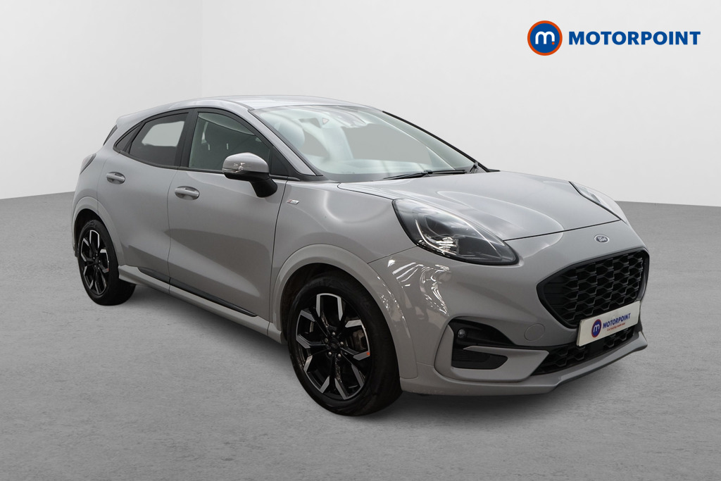 Ford Puma St-Line X Manual Petrol-Electric Hybrid SUV - Stock Number (1552459) - Drivers side front corner