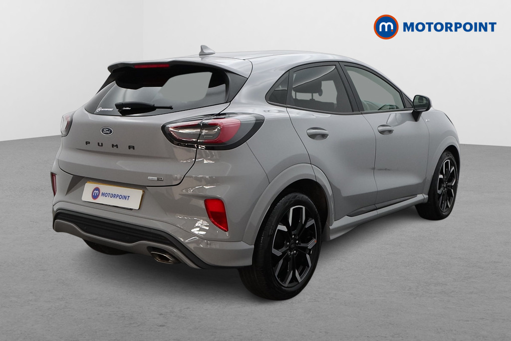 Ford Puma St-Line X Manual Petrol-Electric Hybrid SUV - Stock Number (1552459) - Drivers side rear corner