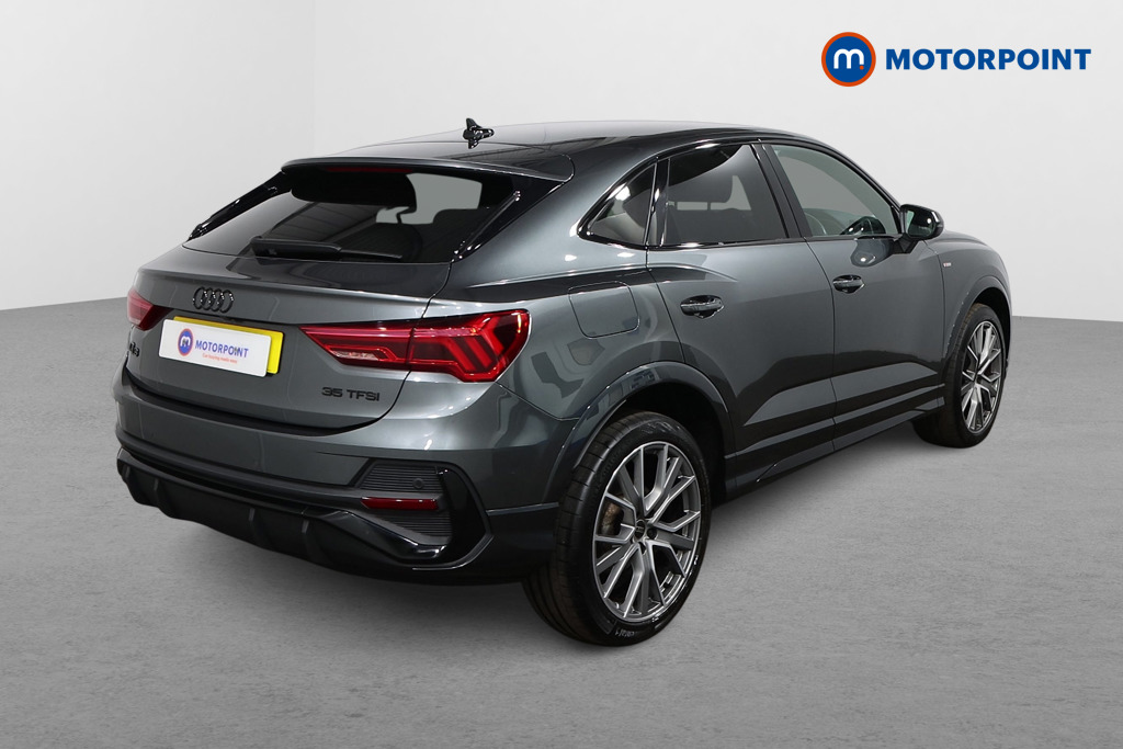 Audi Q3 Black Edition Manual Petrol SUV - Stock Number (1552661) - Drivers side rear corner