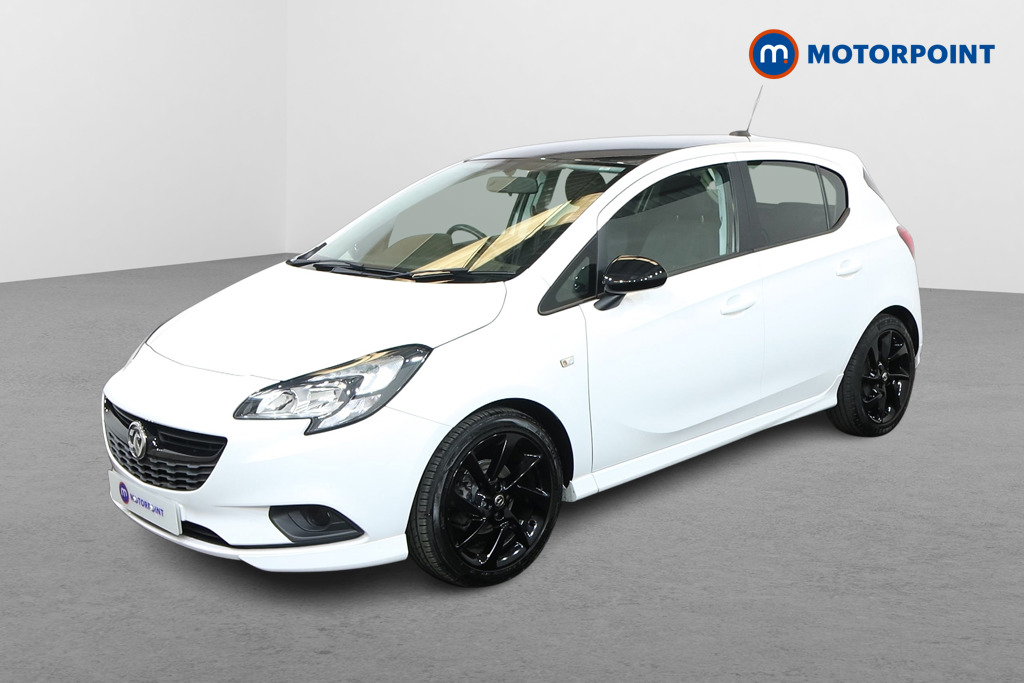 Vauxhall Corsa Sri Vx-Line Nav Black Manual Petrol Hatchback - Stock Number (1552891) - Passenger side front corner