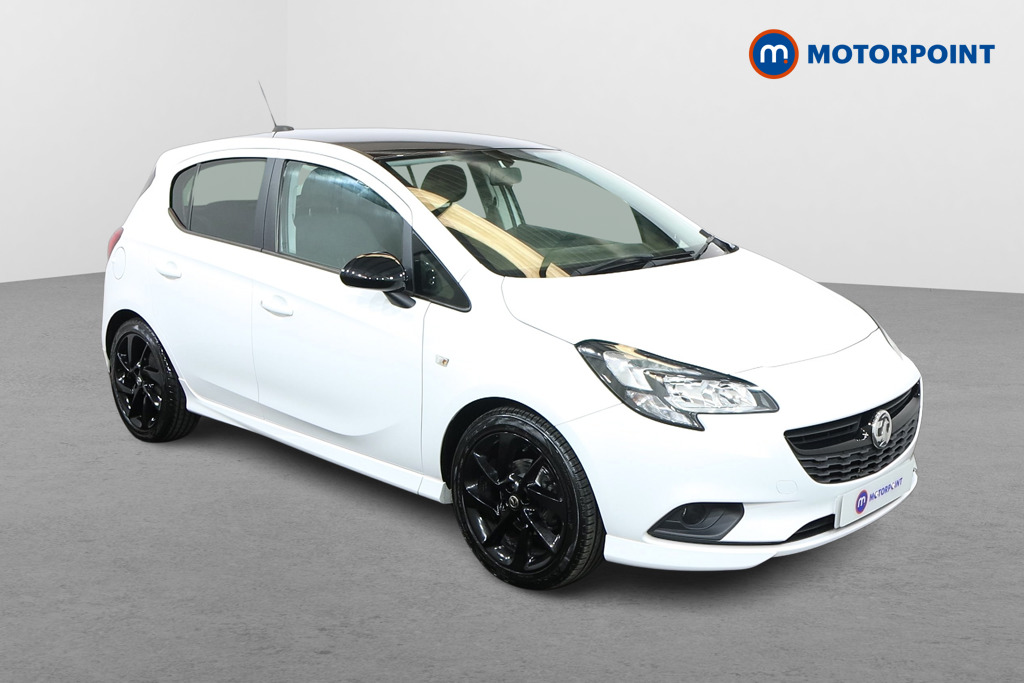 Vauxhall Corsa Sri Vx-Line Nav Black Manual Petrol Hatchback - Stock Number (1552891) - Drivers side front corner