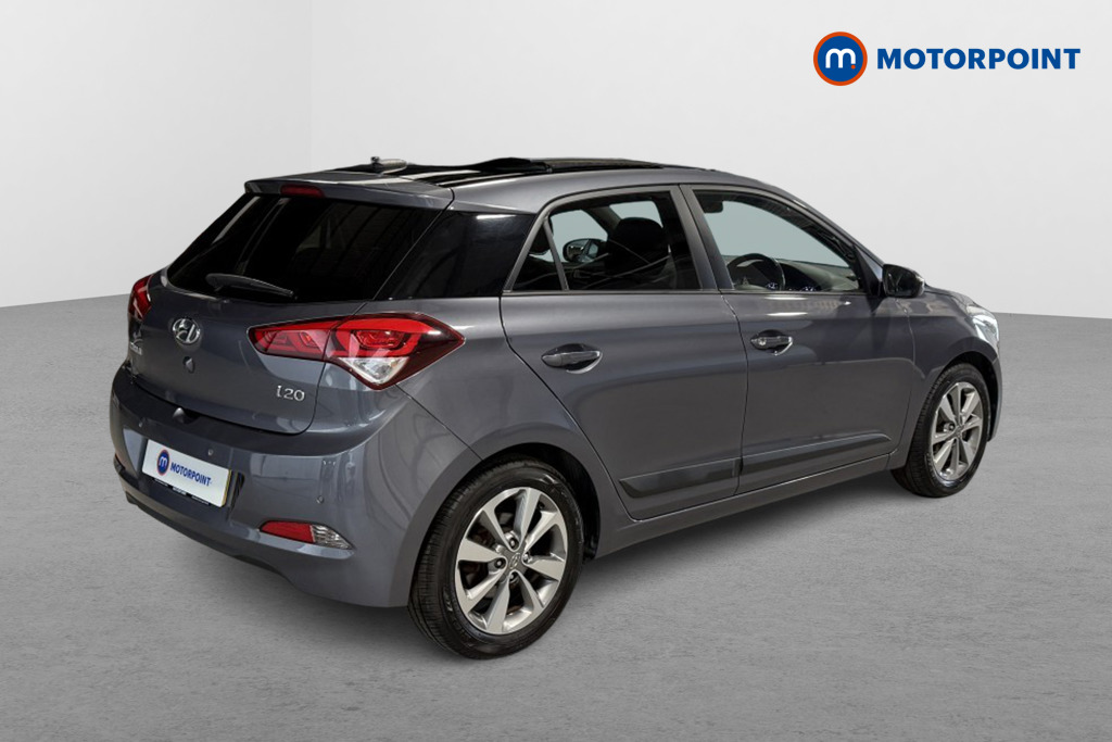Hyundai I20 Premium Se Nav Manual Petrol Hatchback - Stock Number (1553000) - Drivers side rear corner