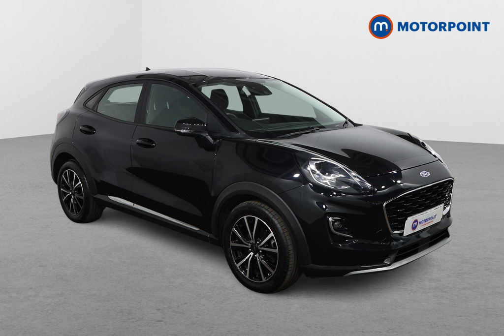 Ford Puma Titanium Manual Petrol-Electric Hybrid SUV - Stock Number (1554265) - Drivers side front corner