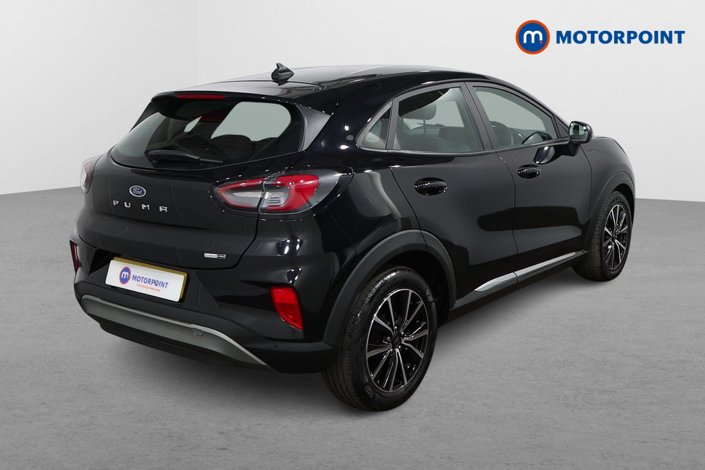 Ford Puma Titanium Manual Petrol-Electric Hybrid SUV - Stock Number (1554265) - Drivers side rear corner
