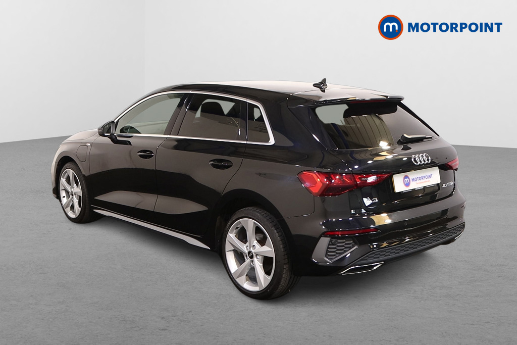 Audi A3 S Line Automatic Petrol Plug-In Hybrid Hatchback - Stock Number (1555416) - Passenger side rear corner