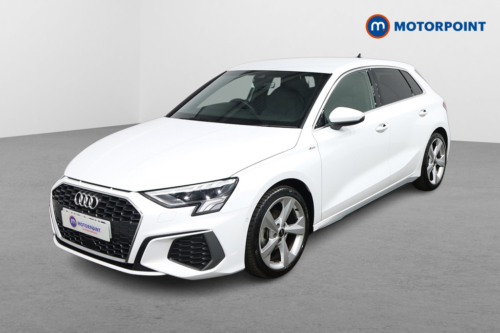Audi A3 S Line Manual Petrol Hatchback - Stock Number (1556279) - Passenger side front corner