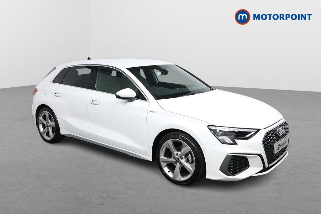Audi A3 S Line Manual Petrol Hatchback - Stock Number (1556279) - Drivers side front corner