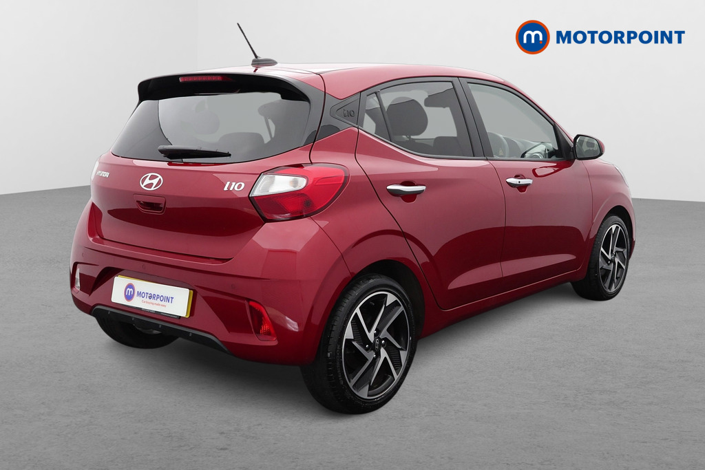 Hyundai I10 Premium Automatic Petrol Hatchback - Stock Number (1547326) - Drivers side rear corner