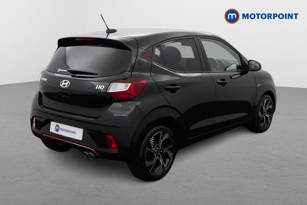 Hyundai I10 N Line Manual Petrol Hatchback - Stock Number (1547683) - Drivers side rear corner