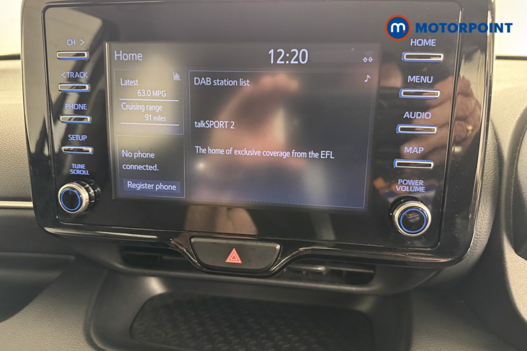 Toyota Yaris Icon Automatic Petrol-Electric Hybrid Hatchback - Stock Number (1547795) - 2nd supplementary image