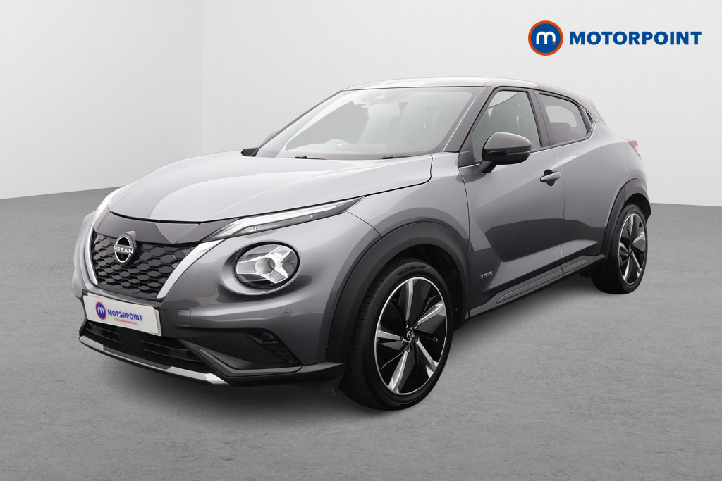 Nissan Juke Tekna-Plus Automatic Petrol-Electric Hybrid SUV - Stock Number (1548085) - Passenger side front corner